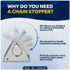 Five Oceans Stainless Steel Anchor Chain Lock Stopper for 5/16-Inch - 3/8-Inch Chains - FO4506 view 3