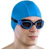 AqtivAqua Swimming Goggles Polarized Swim Goggles for Adults Men Women Kids Youth Girls Boys Children DX (Blue, Polarized) view 2