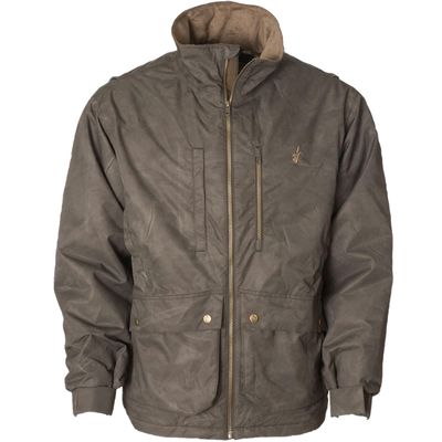 Avery Men's Heritage Sportsman's Field Coat | Waterproof Cold Weather Hunting Jacket w/Coral Fleece Collar & Storage Pockets, Marsh Brown, X-Large