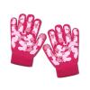 Evridwear Girls Magic Stretch Gripper Winter Gloves, Kids Gloves Warm One Size 3 Pair Pack Assortment (3 Pairs Camo, 6-8Years) view 4