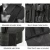 YAKEDA Tactical Training Vest with PALS System - Multi-Pocket Adjustable Straps Quick-Release Buckle for Hunting (US, Alpha, One Size, Regular, Regular, Light Green) view 2