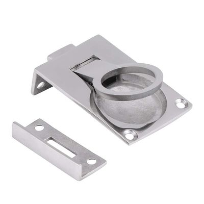Qiilu recessed Handles,Boat Hatch Handle,Stainless Steel Ring Handle Flush Hatch Locker Cabinet Pull Lift for Boat Marine 57 * 40mm
