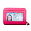 KALMORE Wallets for Women Genuine Leather Double Zipper RFID Blocking Purse with Coin Pocket view 3