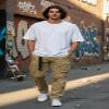 OCHENTA Men's Cotton Casual Cargo Work Pants Military Tactical Combat with 8 Pockets Hiking Khaki 29 view 2