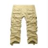 OCHENTA Men's Cotton Casual Cargo Work Pants Military Tactical Combat with 8 Pockets Hiking Khaki 29 view 4