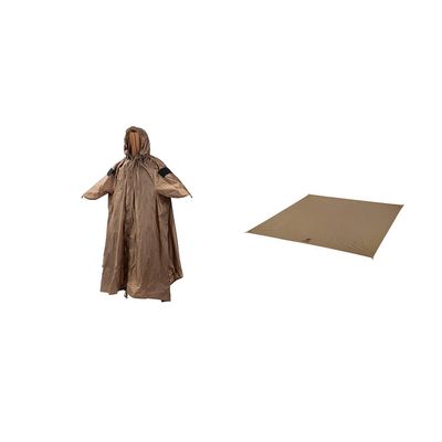 OneTigris TENTSFORMER Military Poncho + Tent Footprint