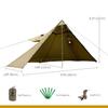 OneTigris TENTSFORMER Military Poncho + Tent Footprint view 4