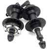 DONSP1986 Bicycle Axle Wheel Hub - 36H Front and Rear Bike Hub Set, Aluminum Alloy Quick Release Lever Skewers Axle, 1 Pair (Black) view 1