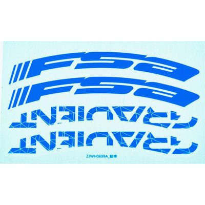 FSA Full Speed Ahead Gradient I29 Wh Stickers 27.5 Blue MTB Bike