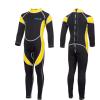 XINNI 2.5mm Neoprene Long Sleeve Wetsuit for Kids Cold Water Youth Thermal Full Swimsuit Girls Boys Swimming Snorkeling Surfing Scuba Diving Water Sports Yellow Size 14 view 1