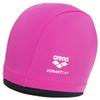 Arena Unisex Adult Smartcap Extra Soft Swim Cap for Fitness Swimmers Two-in-One Headcover for Long Hair, One Size Fits Most, Fuchsia view 1