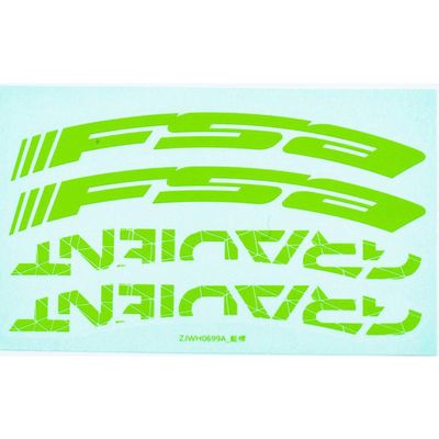 Full Speed Ahead Fsa Gradient I29 Wh Stickers 29 Green MTB Bike