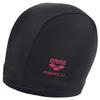 Arena Unisex Adult Smartcap Extra Soft Swim Cap for Fitness Swimmers Two-in-One Headcover for Long Hair, One Size Fits Most, Black view 1