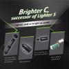 ACETECH Airsoft Pistol/Riffle Tracer Unit Brighter C 14mm CCW Negative Thread with M14 to M11+ Adaptor Glow in The Dark Green/Gel BB LED Beam Lighting Effect (Black) view 2