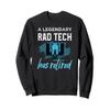 Retired Rad Tech Shirt Funny X-Ray Tech Retirement Gift Sweatshirt view 1