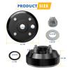 CLUBRALLY Golf Cart Large Hole Fine Splined Brake Drum Kit, Fits 1991-Up Gas EZGO and 1996-Up Columbia, OEM#21807-G1, 41843-94 (2 PCS) view 4