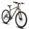 HH HILAND 27.5 inch Mountain Bike 21 Speeds, Lock-Out Suspension Fork, Aluminum 18 inch Frame Hydraulic Disc-Brake for Men Women Mens MTB Bicycle Adlut Bike view 1