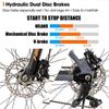 HH HILAND 27.5 inch Mountain Bike 21 Speeds, Lock-Out Suspension Fork, Aluminum 18 inch Frame Hydraulic Disc-Brake for Men Women Mens MTB Bicycle Adlut Bike view 4