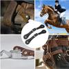Zerodis Spur Strap, 1 Pair Handmade Leather Equestrian Spur Strap Cowboy Outfit Boots(black) view 3