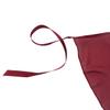 VernLan Girls Basic Classic Ballet Dance Chiffon Wrap Skirt with Tie Waist Skate Over Scarf Skirt Gymnastic Dancewear Burgundy 4-6 view 3