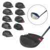 9 Pcs Protector PVC Iron Covers Set Headcover with 5 Black Ropes view 2