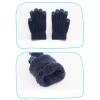 Gloves Autumn Winter Five-Finger 5-10 Years Old Knitting Wool Pupils Kindergarten Boys Girls Outdoor Warmth Full Finger (Color : Blue) view 4