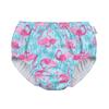 green sprouts baby girls Pull-up Reusable and Toddler Swim Diaper, Aqua Palm Flamingos, 18-24 Month US view 1