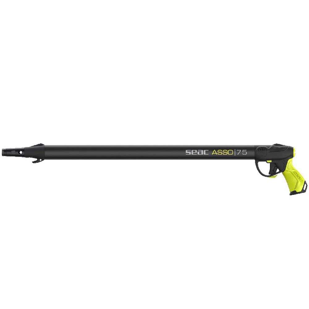 Seac Asso S/R, Pneumatic Speargun with Regulator, Anti Stress Rubber Handle. Made in Italy