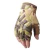 Outdoor Sports Motorcycle Cycling Gloves Airsoft Shooting Hunting Camouflage Half Finger Tactical Gloves - CP - XL view 3