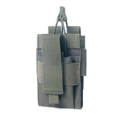 Outdoor Tactical Bag Assault Combat Camouflage Pack Tactical Molle Cell Phone Pouch - Green