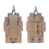 Outdoor Tactical Bag Assault Combat Camouflage Pack Tactical Molle Cell Phone Pouch - Green view 3