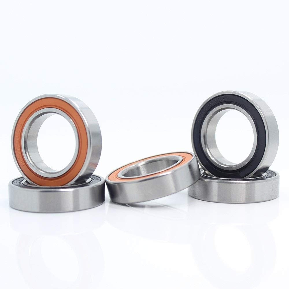 WWBR-Repair Kits 18307RS Bearing (5 Pcs) Bicycle Axle 18307-LBLU Drum Ball Bearings 18307 6903/18 MR18307 18 * 30 * 7 mm