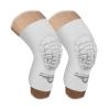Bucwild Sports Volleyball Knee Pads | Padded Knee Compression Sleeves with Anti-Slip Grip & Flatten-Resistant Cushion | For Basketball, Volleyball, Wrestling & Training  1 Pair (White, XXS) view 1