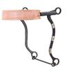 Aime Imports Flat Leather Noseband Hackamore Bit view 1