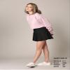 MBJ WB2344 Women Girls Plaid High Waist Japan School Uniform Pleated Skater Tennis Skirt with Short XS Black view 4