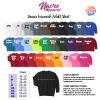 NACRE APPAREL Personalized Men Women Crewneck Add Your Own Text Front Back Side Custom Sweatshirt view 4