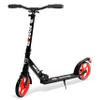 Lightweight and Foldable Kick Scooter - Adjustable Scooter for Teens and Adult, Alloy Deck with High Impact Wheels (Black) view 1