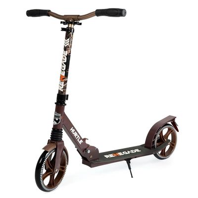Lightweight and Foldable Kick Scooter - Adjustable Scooter for Teens and Adult, Alloy Deck with High Impact Wheels (Real Tree)