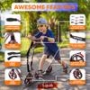 Lightweight and Foldable Kick Scooter - Adjustable Scooter for Teens and Adult, Alloy Deck with High Impact Wheels (Real Tree) view 2