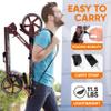 Lightweight and Foldable Kick Scooter - Adjustable Scooter for Teens and Adult, Alloy Deck with High Impact Wheels (Real Tree) view 4
