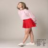 MBJ WB2344 Women Girls Plaid High Waist Japan School Uniform Pleated Skater Tennis Skirt with Short L RED view 4