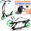 Hurtle Lightweight and Foldable Kick Scooter (HURTS56) view 3