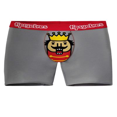 Tipsy Elves Funny Holiday Themed Boxer Briefs Size for Men - Nutcracker Underwear Size Small
