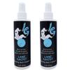 Lane Ghost Bowling Ball Cleaner Spray Kit - 2 Pack - USBC Approved - Oil, Scuff, and Belt Mark Cleaner - Restores Tack and Prolongs Lifespan of Ball view 1