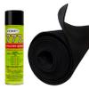 Polymat 12' x 45" Black S60 Carpet + 1 CAN 777 Glue for Boat Trailer BUNK Liner view 1