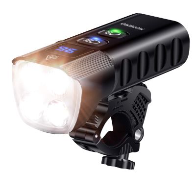 Bike Light Front, Super Bright 1500 Lumens USB Rechargeable Bicycle Headlight with IP65 Waterproof and 13 Lighting Modes Bicycle Light Fits for Bike All Road Bicycle Mountain Night Riding