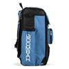 Boombah Catchers Superpack Bat Bag - 23-1/2" x 13-1/2" x 9-1/2" - Black/Columbia Blue - Holds 4 Bats - Backpack Version (no Wheels) view 3