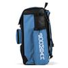 Boombah Catchers Superpack Bat Bag - 23-1/2" x 13-1/2" x 9-1/2" - Black/Columbia Blue - Holds 4 Bats - Backpack Version (no Wheels) view 4