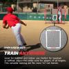 PowerNet 7x7 FT Softball & Baseball Net with Stand-in Batter & Strike Zone, Pitching Aid Attachments, Baseball Equipment for Pitching (7x7 Net w/Stand-in Batter & Strike Zone) view 4