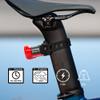 NiteRider Bullet 200 Bike Tail Light USB Rechargeable Powerful LED Rear Light Daylight Visible Easy to Install Road City Commuting Cycling Safety Flash 200 Lumens Day + Night Riding Bicycle Visibility view 2